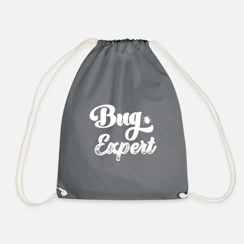 Bug Expert Verbuggt Gamer Informatiker Programmier - Turnbeutel - Grau
