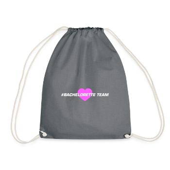 Cœur de l’équipe Bachelorette - Sac de sport léger - gris - Devant