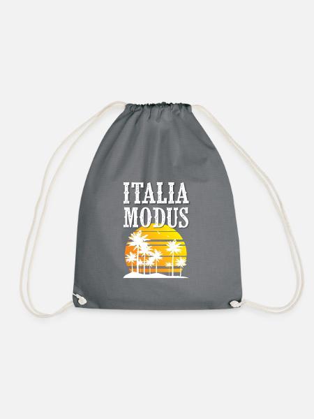 Italia Modus - Turnbeutel - Grau