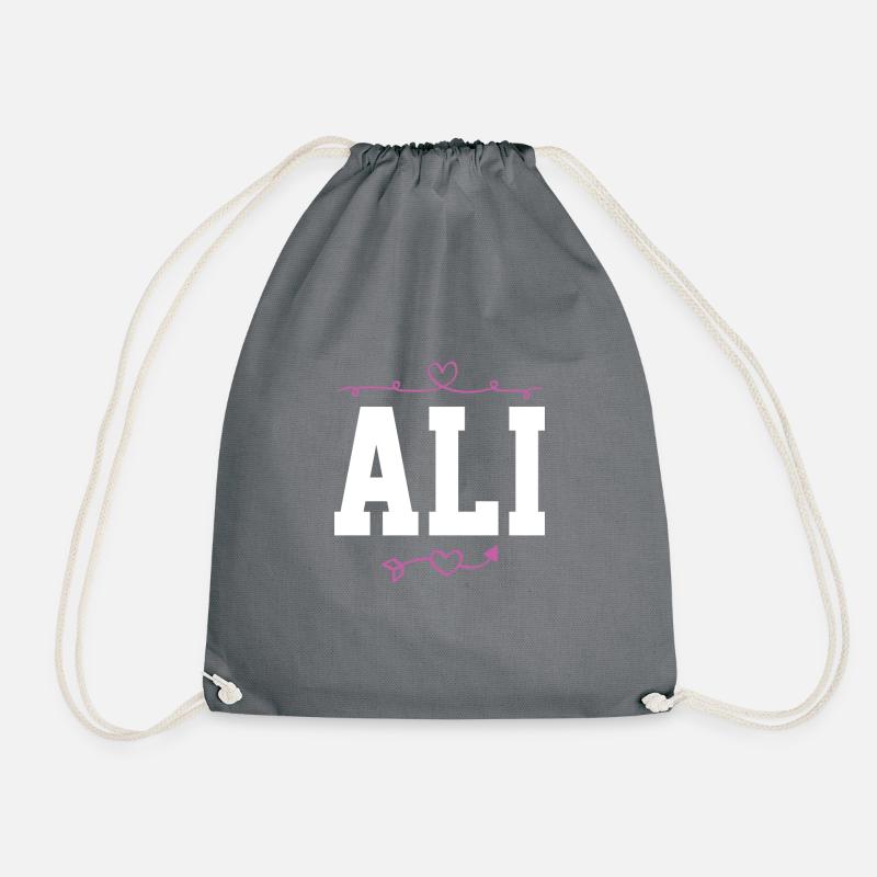 Ali - Turnbeutel - Grau