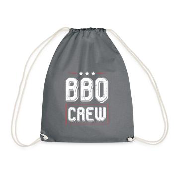 Équipe de barbecue - Sac de sport léger - gris - Devant