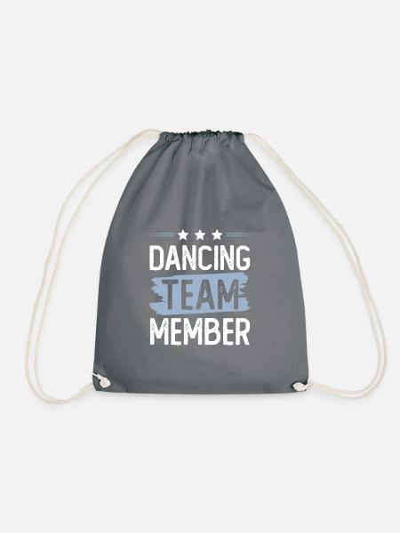 Dancing Team - Turnbeutel - Grau