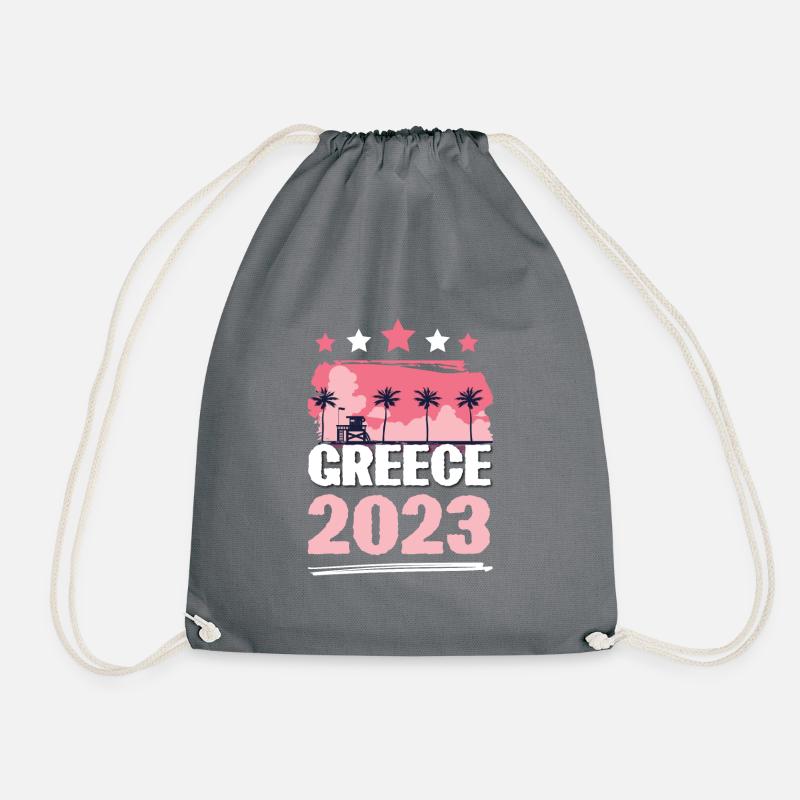 Greece 2023 - Turnbeutel - Grau