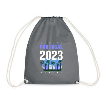 Portugal 2023 - Turnbeutel - Grau - Vorne