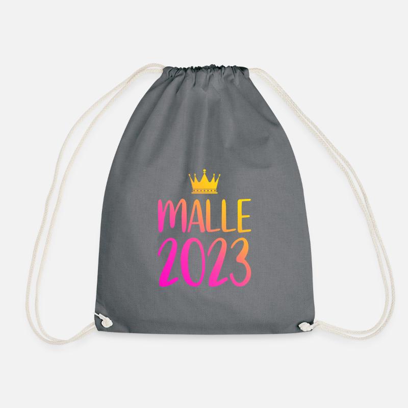 Malle 2023 - Turnbeutel - Grau
