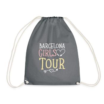 Barcelona Girls Tour - Sac de sport léger - gris - Devant