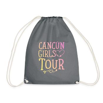 Cancun Girls Tour - Sac de sport léger - gris - Devant