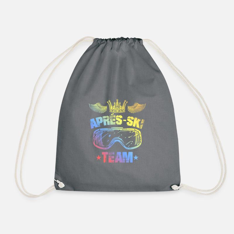 Apres Ski Team Bunt Skibrille - Turnbeutel - Grau