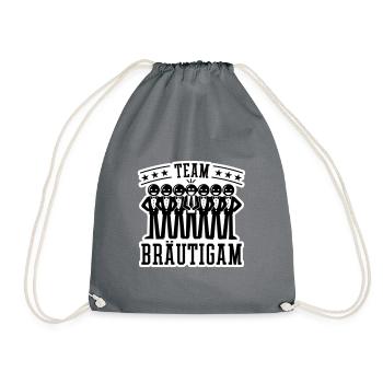 Mariage Marié Enterrement de vie de garçon - Sac de sport léger - gris - Devant
