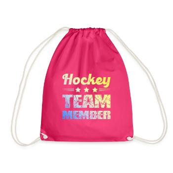 Équipe de hockey - Sac de sport léger - fuchsia - Devant