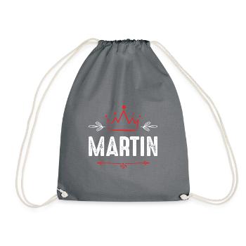 Martin - Sac de sport léger - gris - Devant