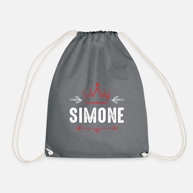 Simone - Turnbeutel - Grau