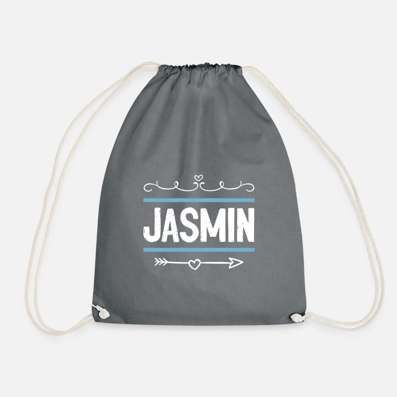 Jasmin - Turnbeutel - Grau