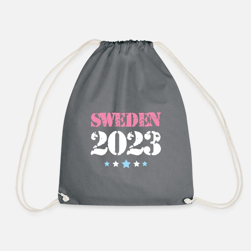 Sweden 2023 - Turnbeutel - Grau