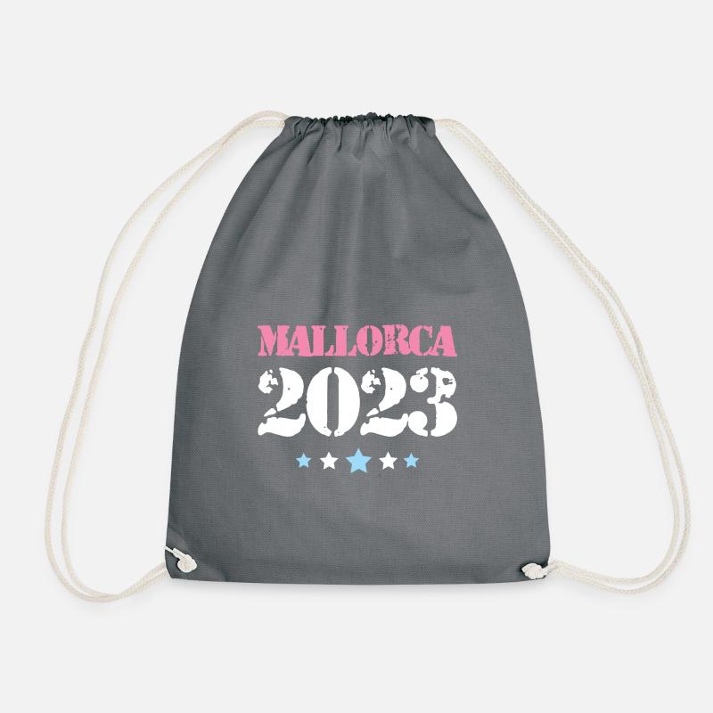 Mallorca 2023 - Turnbeutel - Grau