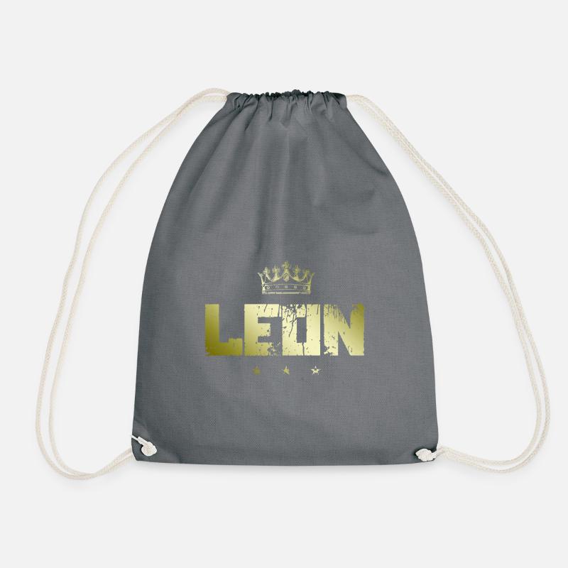 Leon - Turnbeutel - Grau
