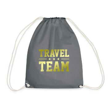 Travel Team - Turnbeutel - Grau - Vorne