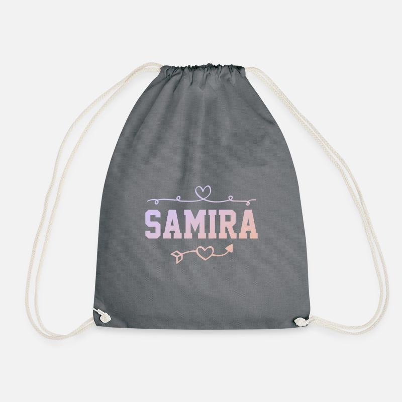 Samira - Turnbeutel - Grau