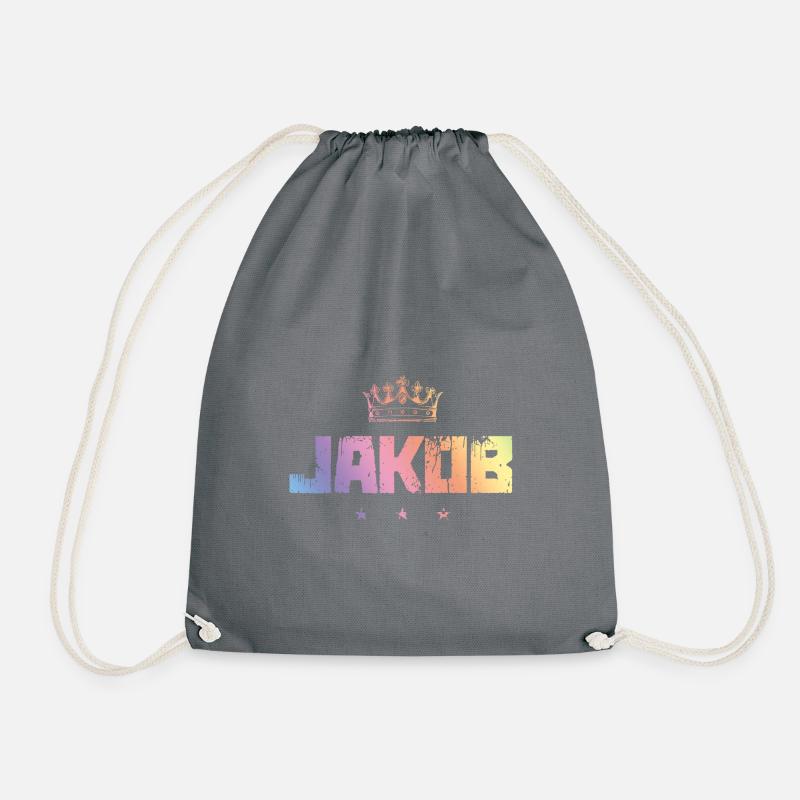 Jakob - Turnbeutel - Grau