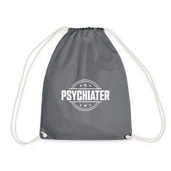 Psychiater Beruf - Turnbeutel - Grau - Vorne