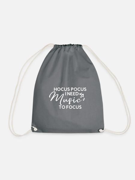 Hocus Pocus (hell) - Turnbeutel - Grau