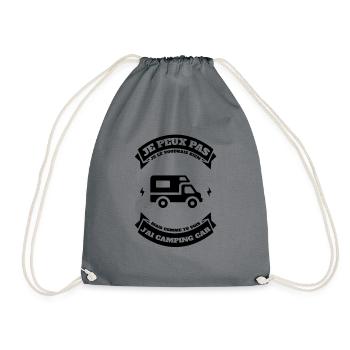 JE PEUX PAS J'AI CAMPING CAR - Sac de sport léger - gris - Devant
