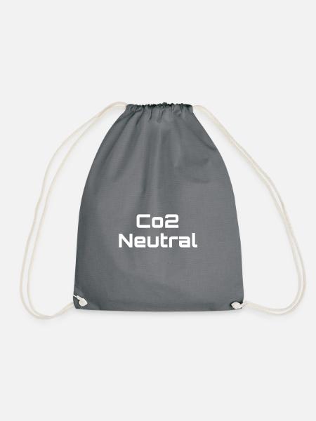 Co2 Neutral - Turnbeutel - Grau