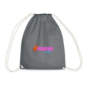 maman calin - Sac de sport léger - gris - Devant