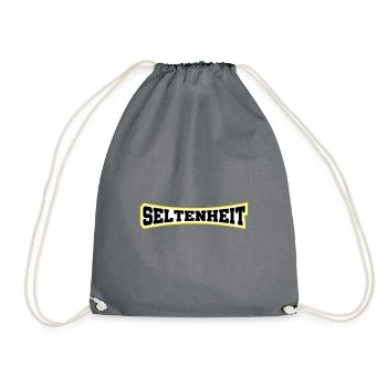 Seltenheit Selten Limitiert - Turnbeutel - Grau - Vorne
