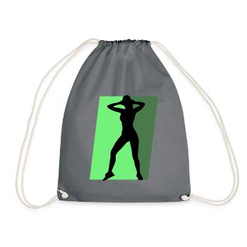 Entraînement à l’aérobic Aérobie - Sac de sport léger - gris - Devant