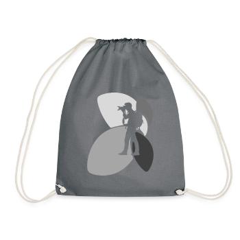 Photographe reflex - Sac de sport léger - gris - Devant