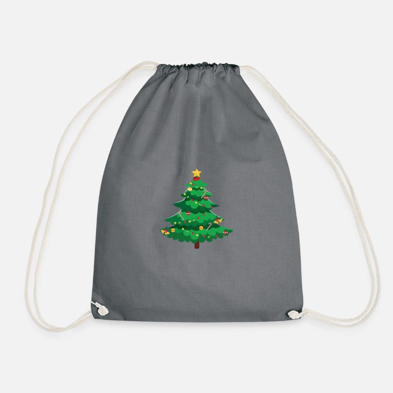 Weihnachten - Turnbeutel - Grau