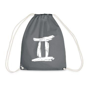 Zodiac Gemini - Sac de sport léger - gris - Devant