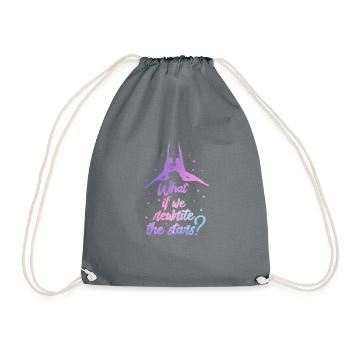 circus - Drawstring Bag - grey - Front