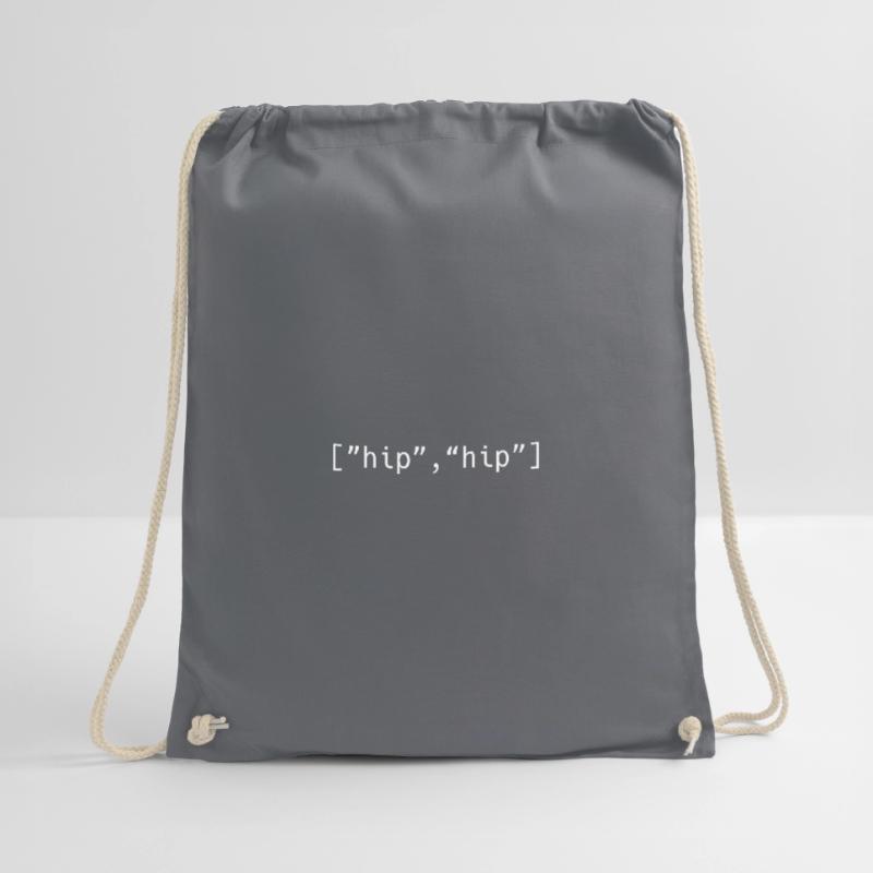 Hip Hip Hooray Programming Array Drawstring Bag