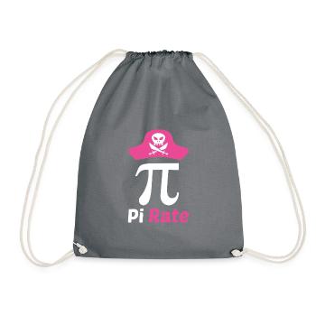 Taux de Pi Jour de Pi 14.03. Mathématiques Circulaire Nombre Pi - Sac de sport léger - gris - Devant