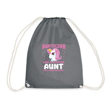 tante - Sac de sport léger - gris - Devant