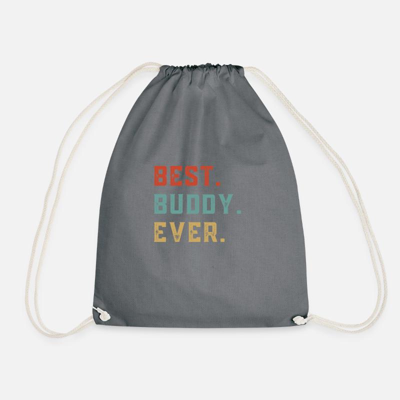 Best Buddy Ever - Turnbeutel - Grau