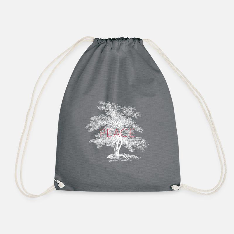 paix - Sac de sport léger - gris