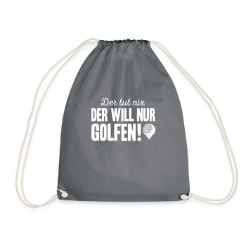 Golf Shirt · NE PAS FAIRE FACE · Cadeau - Sac de sport léger - gris - Devant