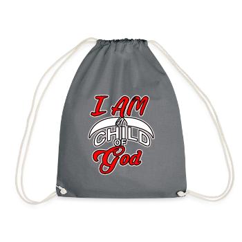 Enfant de dieu - Sac de sport léger - gris - Devant
