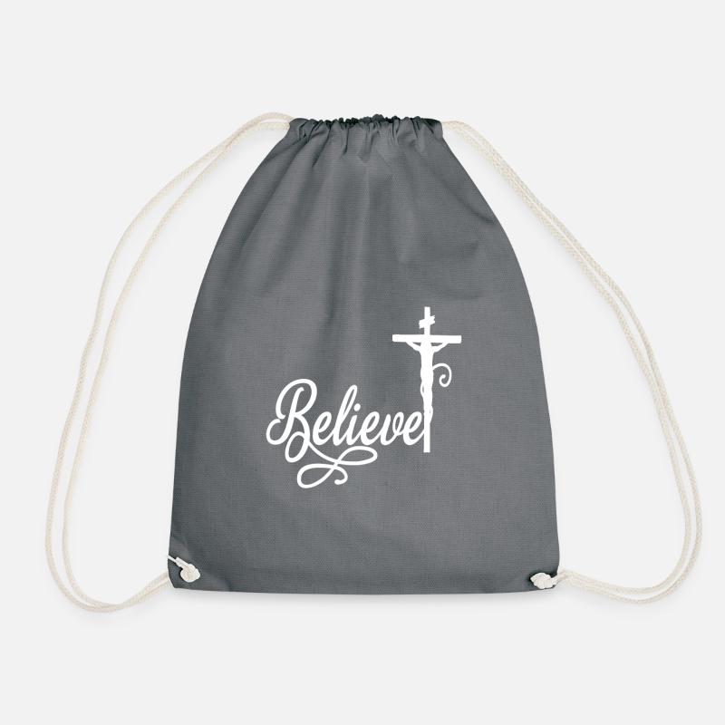 CROIRE - Sac de sport léger - gris