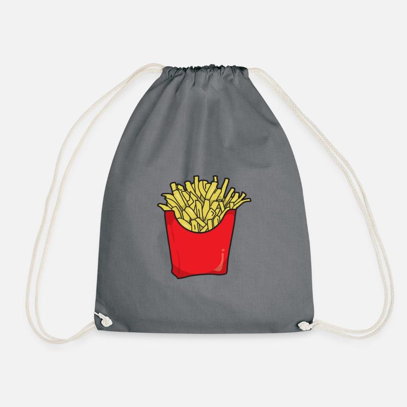 Pommes - Turnbeutel - Grau