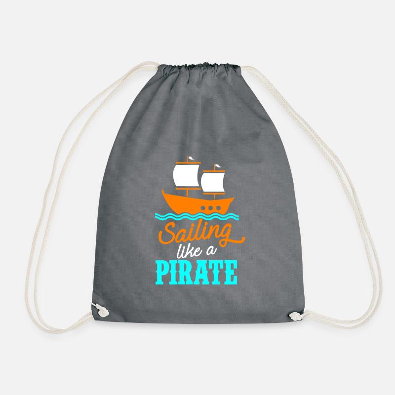 Saling comme un pirate - Sac de sport léger - gris