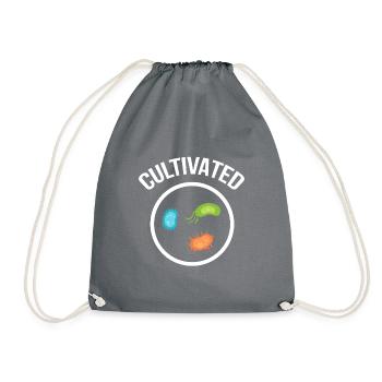 Cadeau de microbiologie chimiste biologiste de laboratoire - Sac de sport léger - gris - Devant