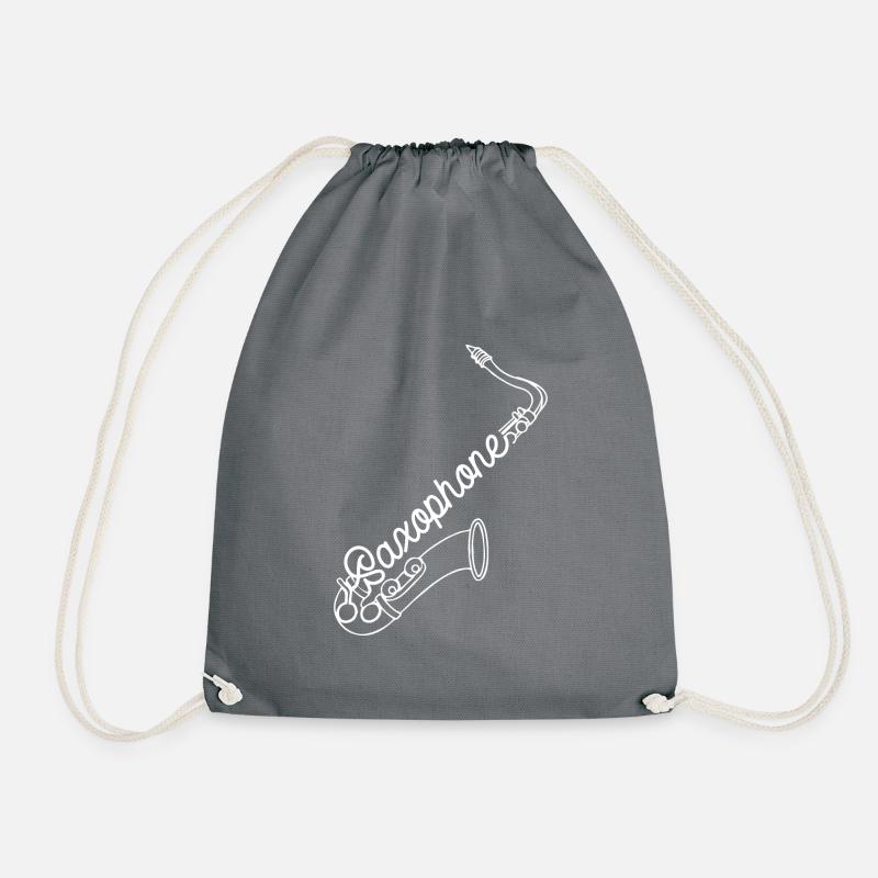 Cadeau saxophone saxophone - Sac de sport léger - gris