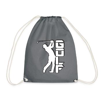 Le golf est mon sport de golf - Sac de sport léger - gris - Devant