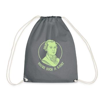 Vous cherchez un t-shirt Kant - Sac de sport léger - gris - Devant