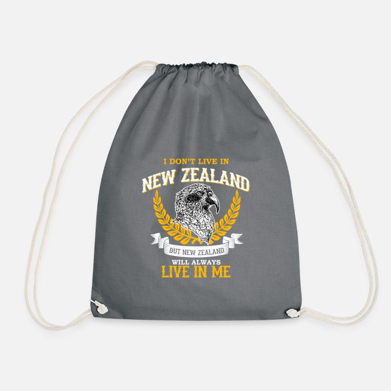 Neuseeland - Turnbeutel - Grau