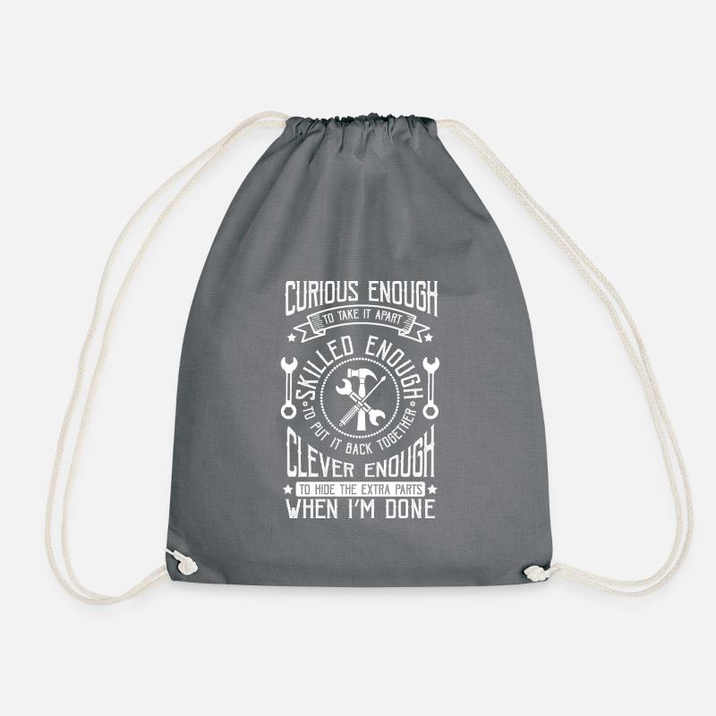 Mécanicien mécanicien de véhicules - Sac de sport léger - gris